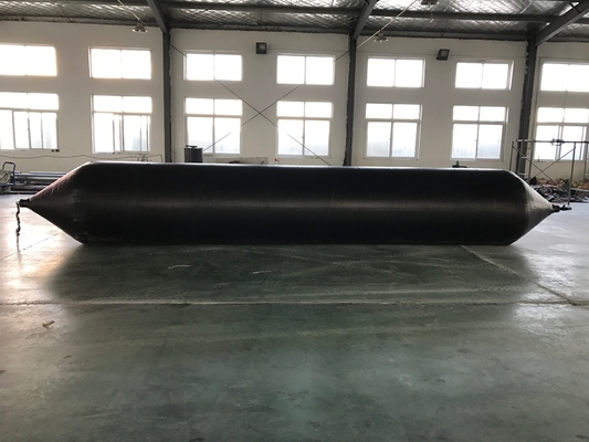 Airbags de lançamento de navio negro com boa estanqueidade e alta durabilidade