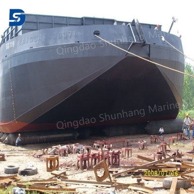 ISO14409 Standard Airbags de borracha para navios com comprimento OEM