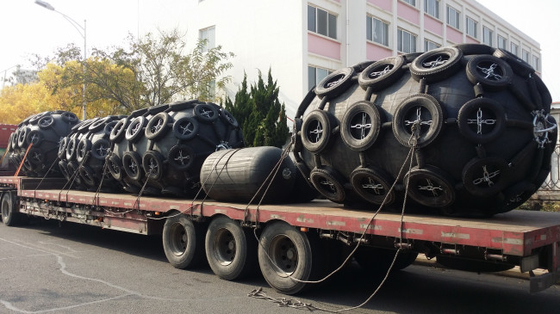 Proteção de borracha pneumática Marine Fenders da doca do barco do para-choque do cais