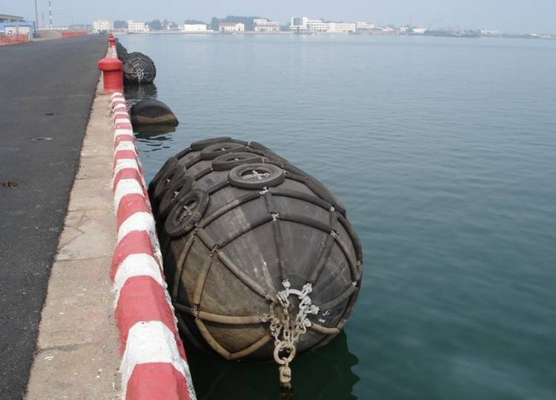 Marine Rubber Sling Fender Ship BV certificou para-choques de flutuação de Yokohama