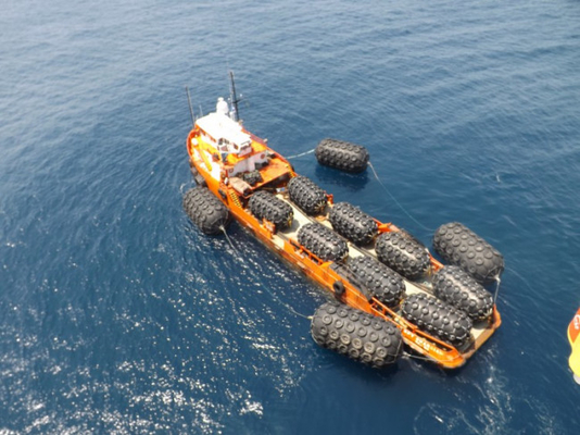 Pára-choque inflável para barcos de borracha marinha Yokohama