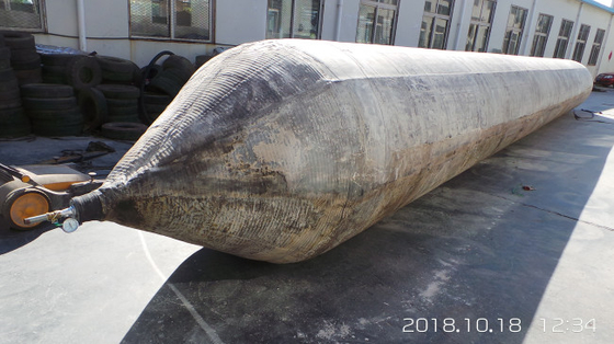 Airbag de borracha de navio confiável com boa resistência ao envelhecimento e estanqueidade ao ar