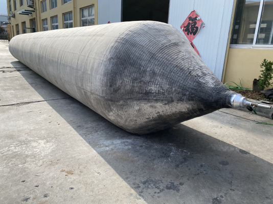 Bolsas a ar de levantamento do barco do navio que desencalham o salvamento de borracha dos airbags do salvamento