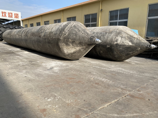 Boa barco vulcanizado Marine Airbag For Ship Launching do navio da tensão do ar bolsa a ar de borracha