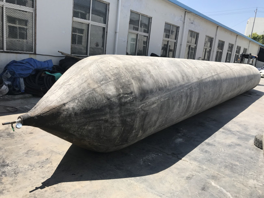 Airbag de borracha para embarcações de alta pressão para lançamento e atracação de embarcações