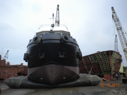 Bolsas a ar de levantamento pesadas do barco de borracha inflável de aço inoxidável do navio da bolsa a ar dos acessórios