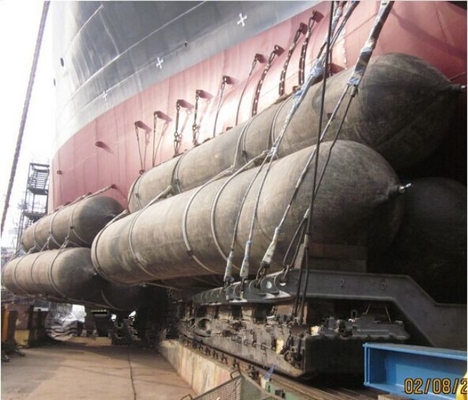 O salvamento Marine Salvage Airbags Boat Rubber BV do navio certificou afundado