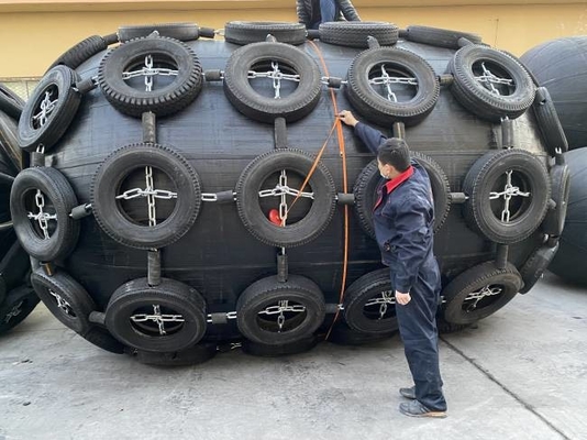 Protecção de navios de atracação Fender de borracha inflável do tipo Yokohama