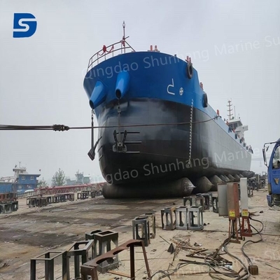 Bolsas de ar de borracha para flutuação de navios com acessórios HDG e ferramentas de reparação gratuitas